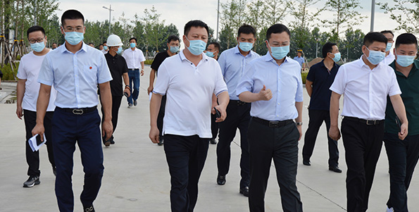 錦州市市長王心宇一行到公司調研